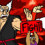 Taurock reacts Heihachi vs Geese