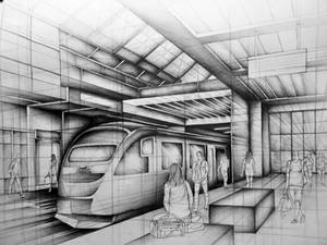 Subway station - project