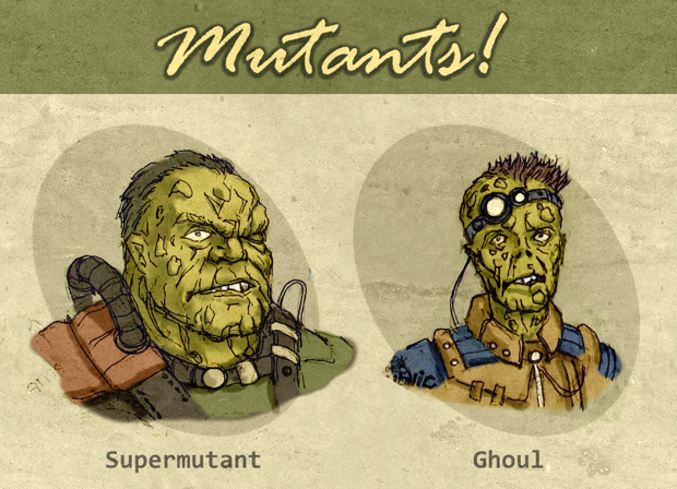 Fallout mutants by ilya-b on DeviantArt