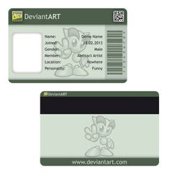 DeviantArt ID Card
