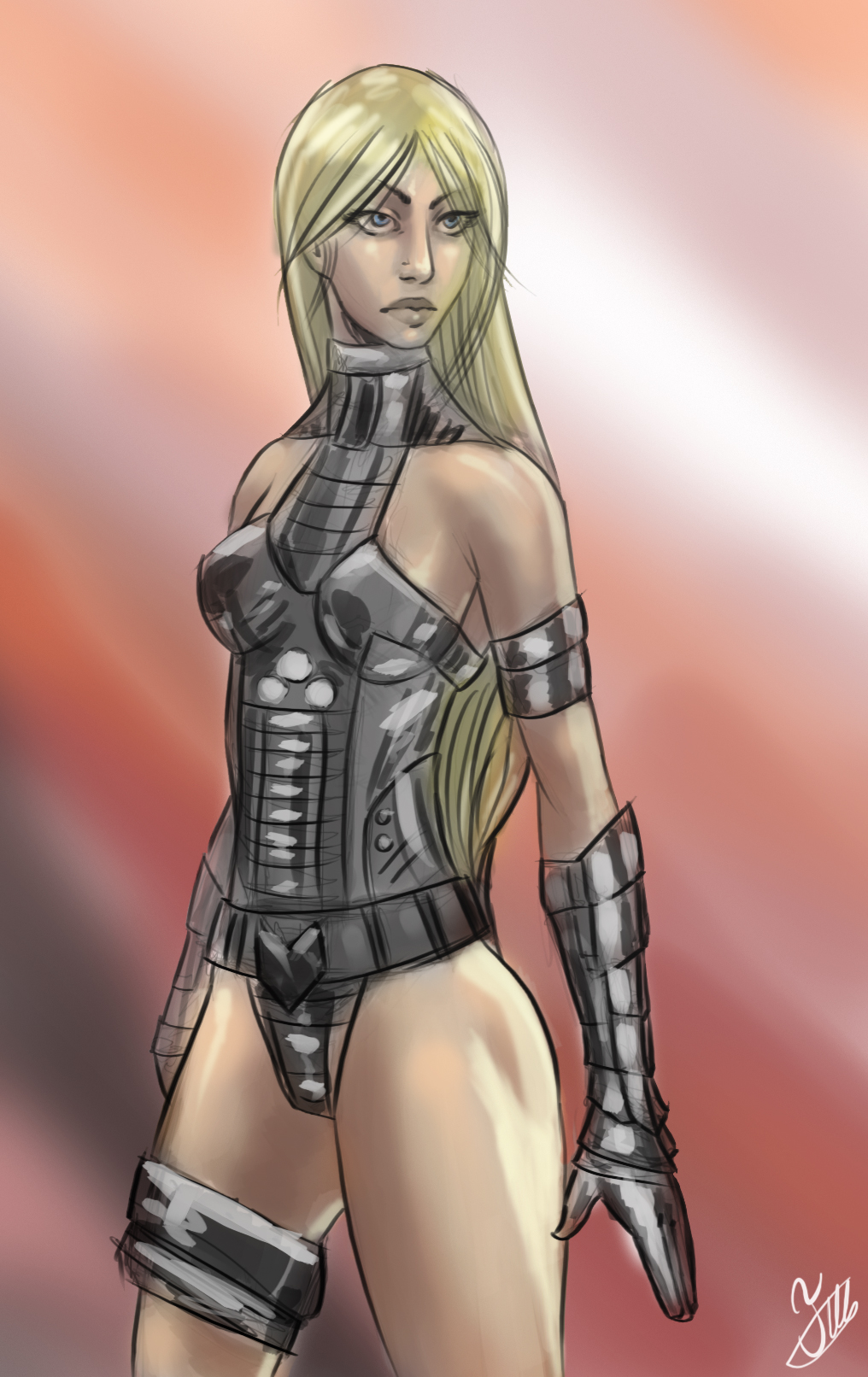 Armored girl