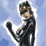 Catwoman pose