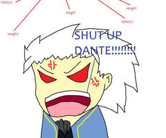 Chibi Vergil 'SHUT UP DANTE'