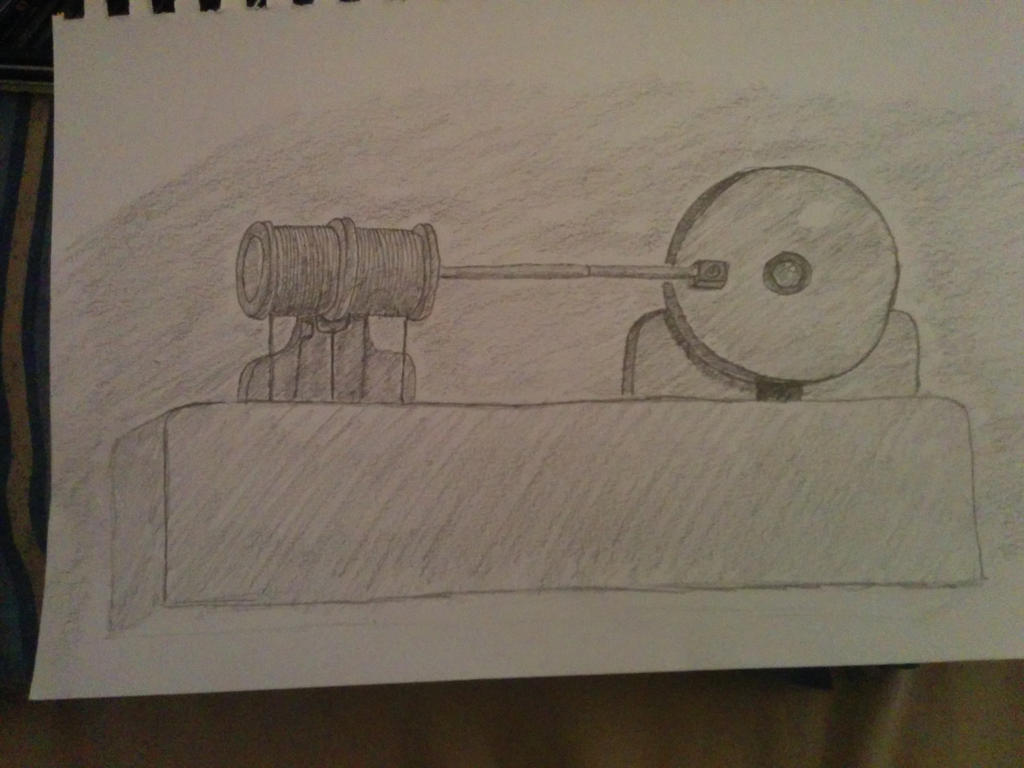 simple electric motor concept drawing by Keevanw on DeviantArt