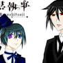 Ciel and Sebastian