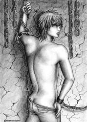 Chained strip-tease by Autheane