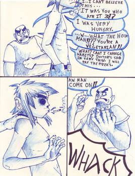 Gorillaz 2D Werewolf. Page 3 of 12