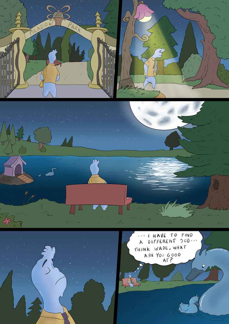 Elemental Werewolf Comic, page 5. by Wolfmarian on DeviantArt