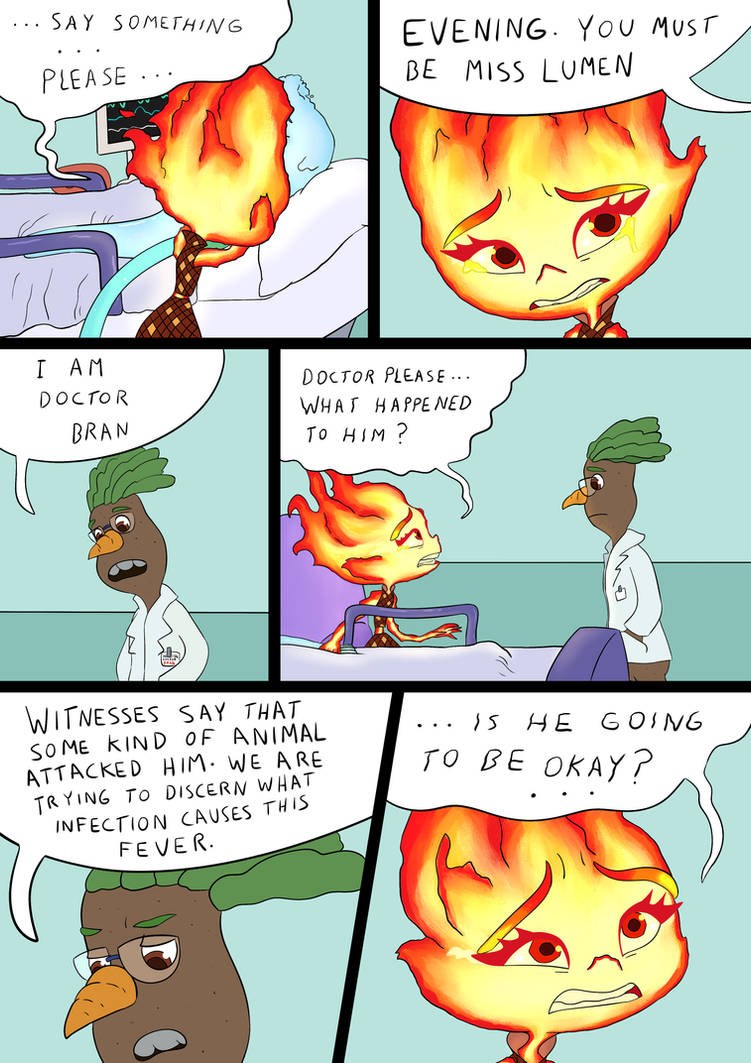 Elemental Werewolf Comic, page 14. by Wolfmarian on DeviantArt