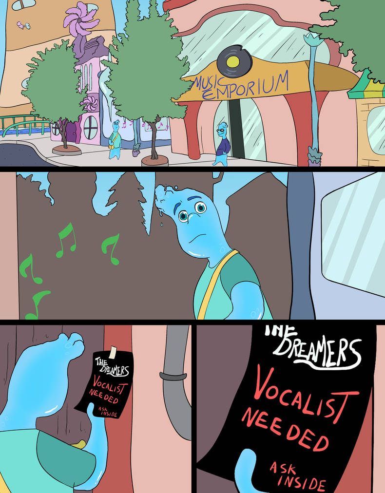 Elemental Werewolf Comic, page 32. by Wolfmarian on DeviantArt