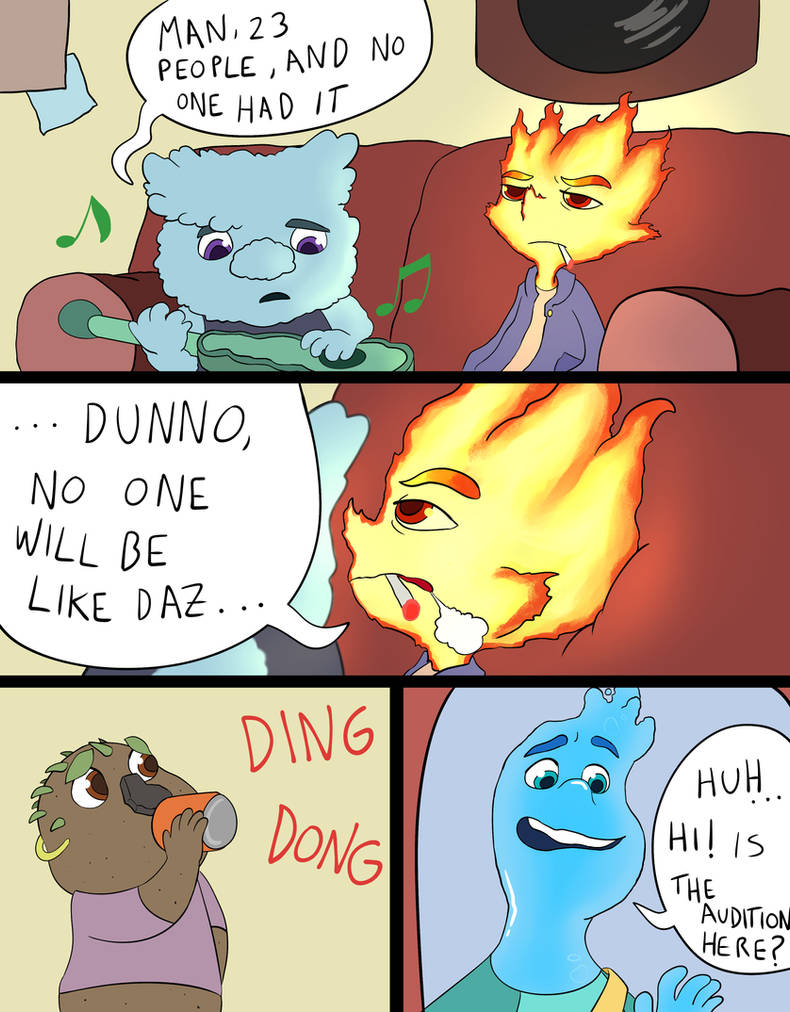 Elemental Werewolf Comic, page 34. by Wolfmarian on DeviantArt