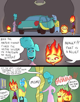 Elemental Werewolf Comic, page 47. by Wolfmarian on DeviantArt