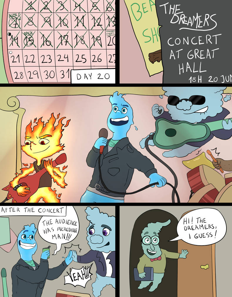 Elemental Werewolf Comic, page 64. by Wolfmarian on DeviantArt