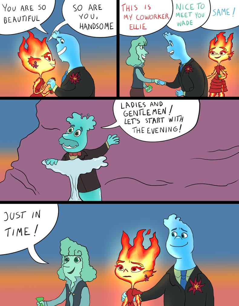 Elemental Werewolf Comic, page 66. by Wolfmarian on DeviantArt