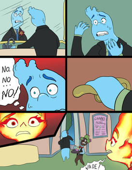 Elemental Werewolf Comic, page 72. by Wolfmarian on DeviantArt