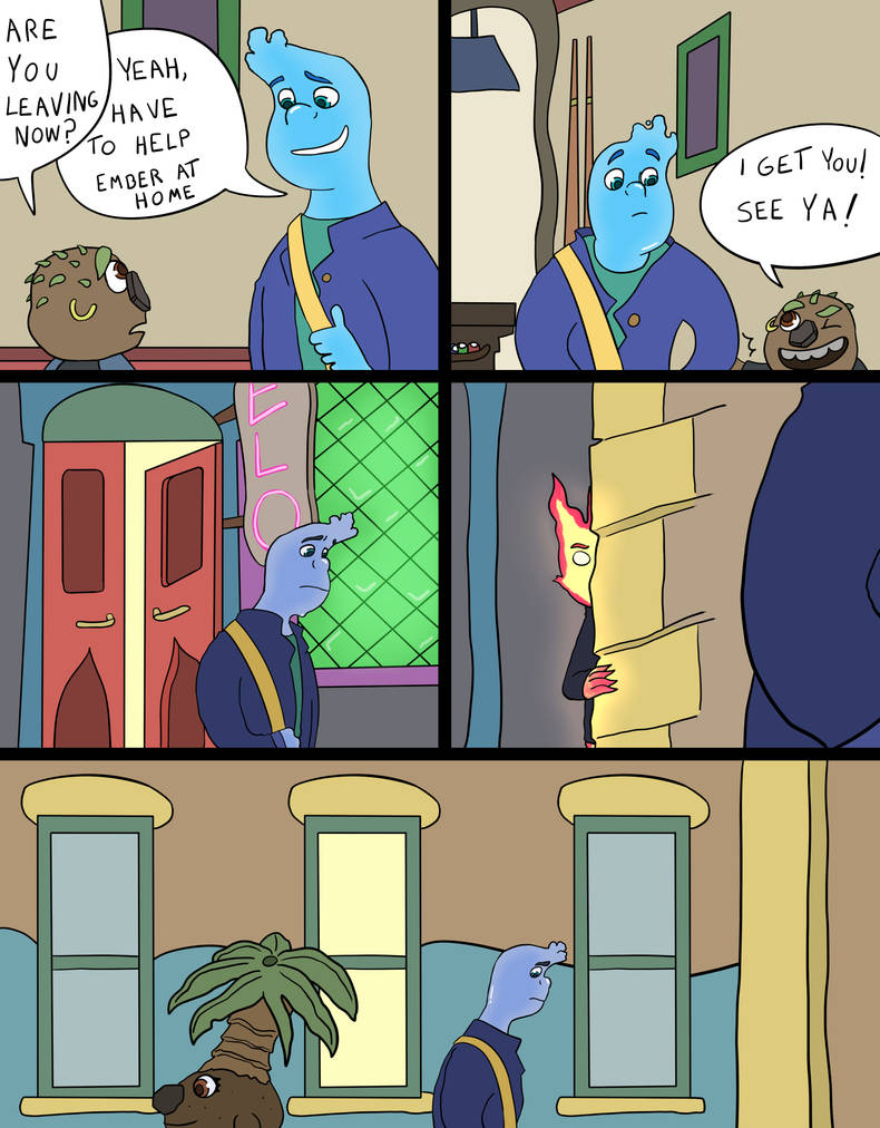 Elemental Werewolf Comic, page 91. by Wolfmarian on DeviantArt