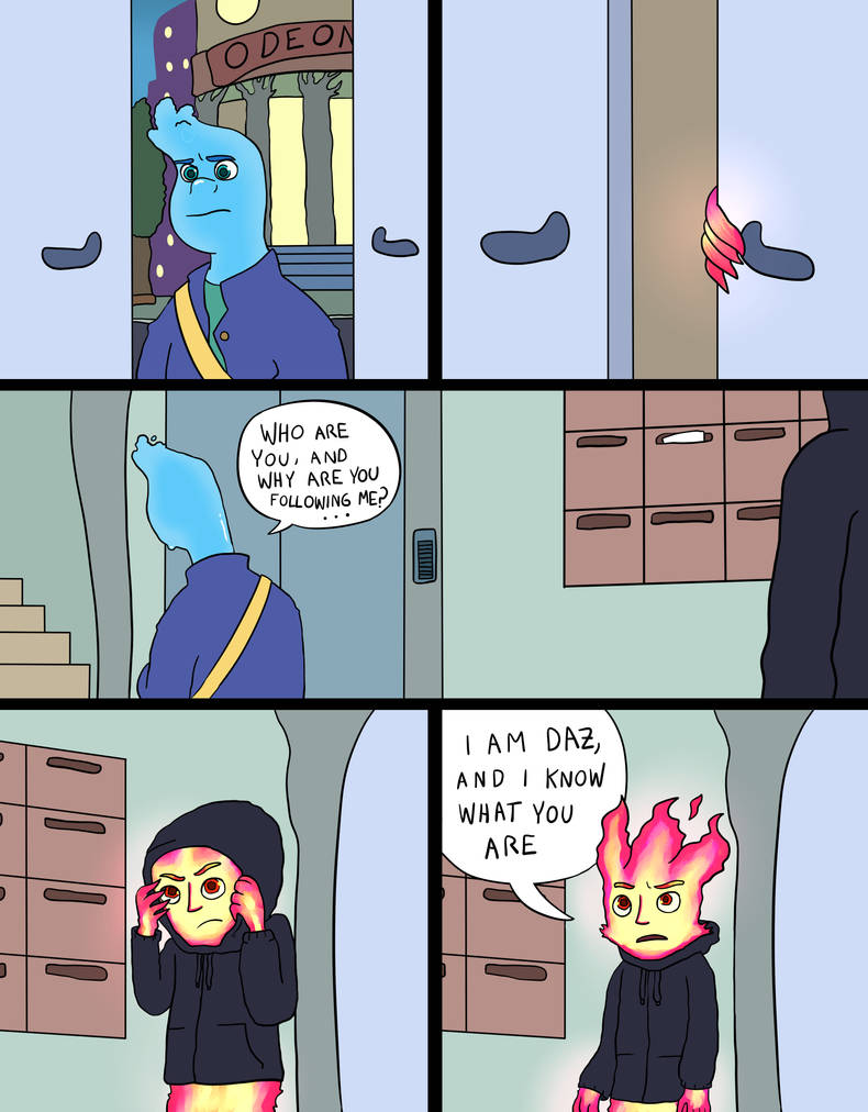 Elemental Werewolf Comic, page 92. by Wolfmarian on DeviantArt