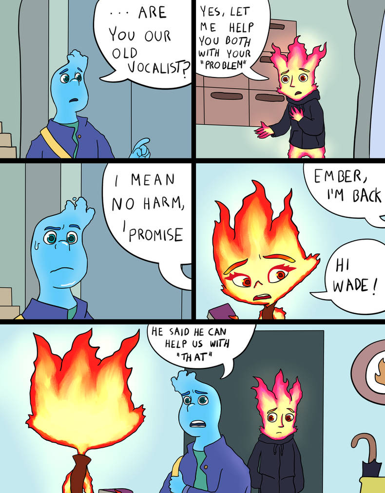 Elemental Werewolf Comic, page 93. by Wolfmarian on DeviantArt