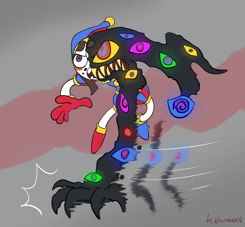 Half Abstracted Pomni By Wolfmarian On DeviantArt half-abstracted-pomni-by-wolfmarian-on-deviantart