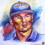 Portrait of Max Verstappen #4 by lazy-brush