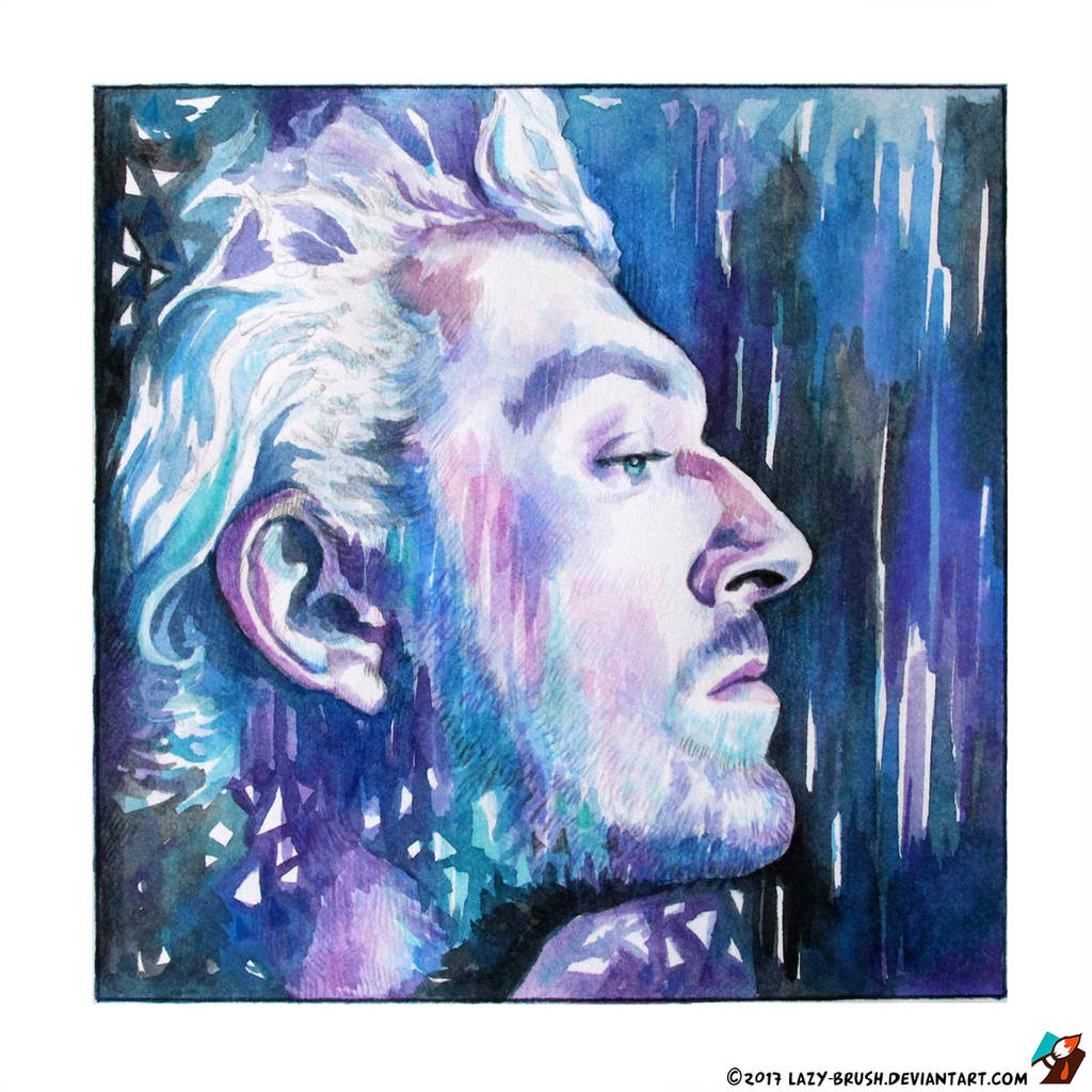 Portrait of Vincent Cassel #2 by lazy-brush