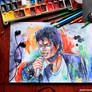 Portrait of Michael Jackson (photo vs portrait)