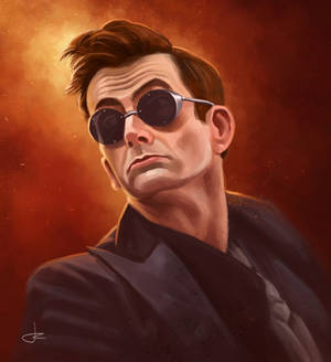 Good Omens - Crowley portrait