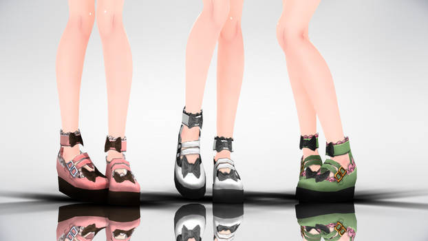 MMD Lolita platform shoes DL