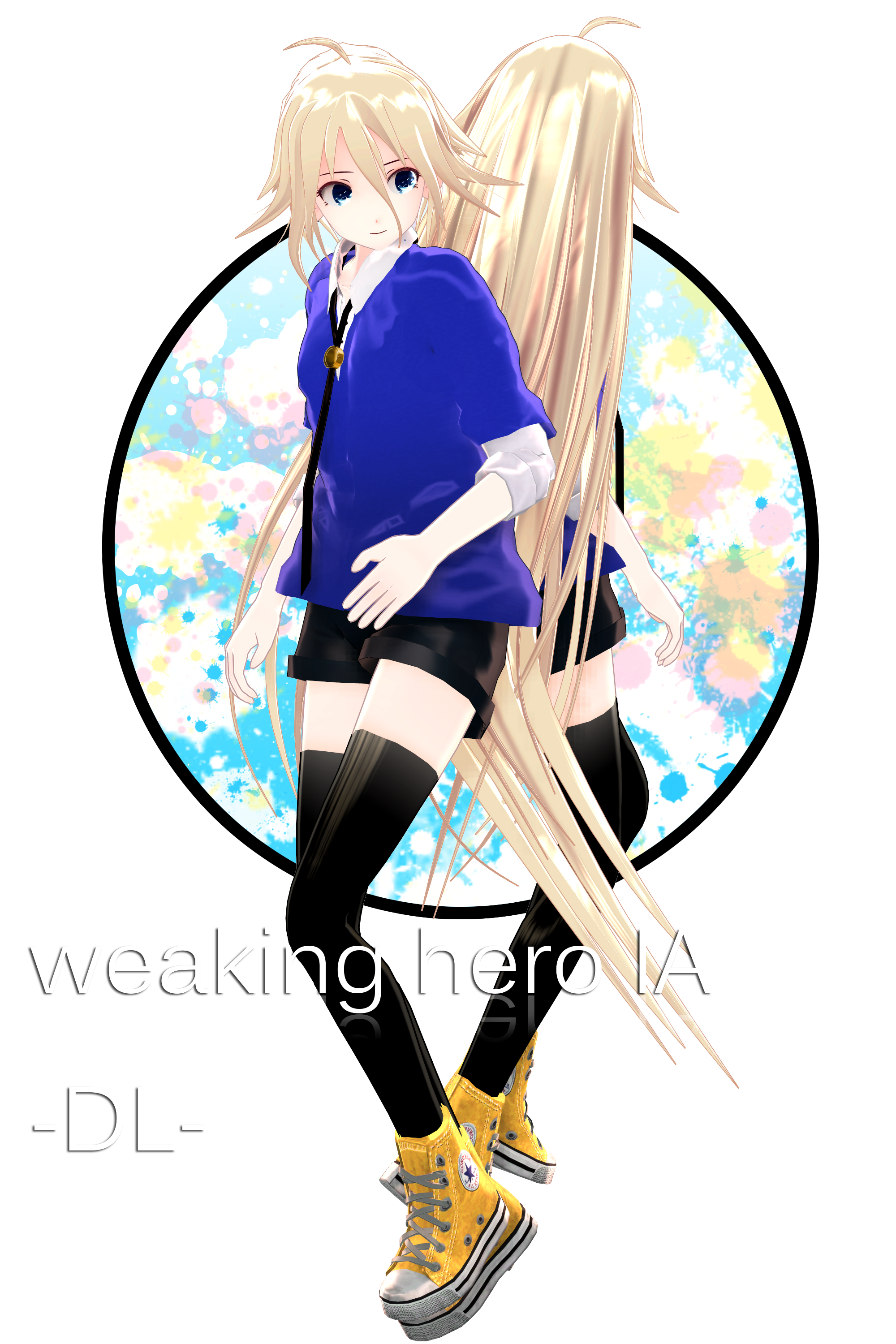 -MMD- Late IA BD Gift - Weakling Hero IA DL