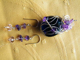 Pendant and Earring