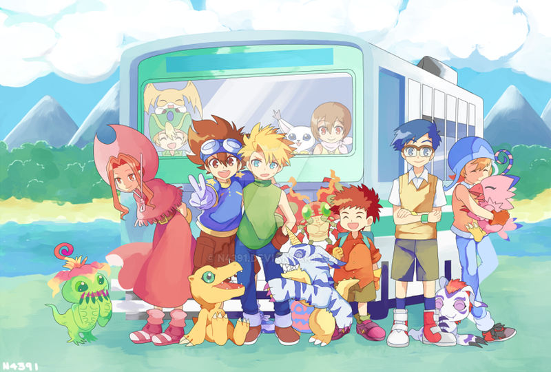Digimon Adventure 20172018 Calendar Illust by n4391 on DeviantArt
