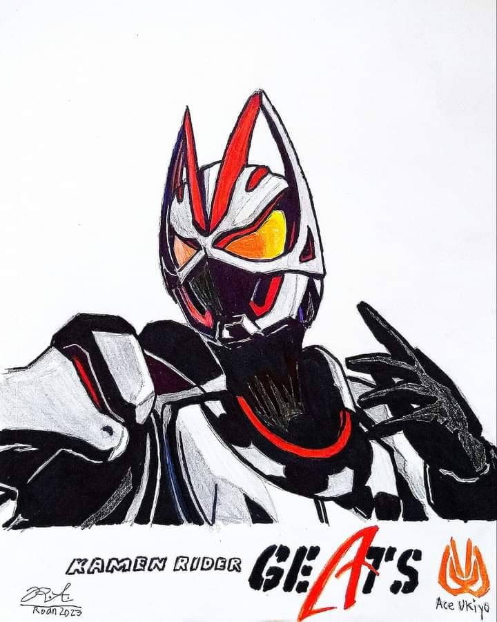 Kamen Rider Geats Pencil Marker drawing. by RA2939 on DeviantArt
