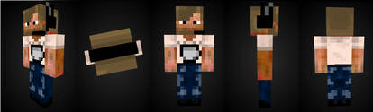 Pewdie Minecraft skin