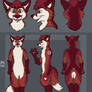 Sam Fursuit Reference Sheet