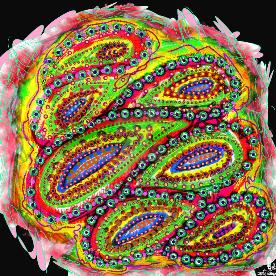 Dippin' Dots Via The Electric Paisley Highway by BlackTyphon on DeviantArt