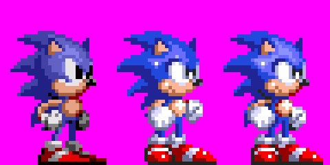 Colors Live - HD Sonic 3 Sprite thingy by Animagination_Draws