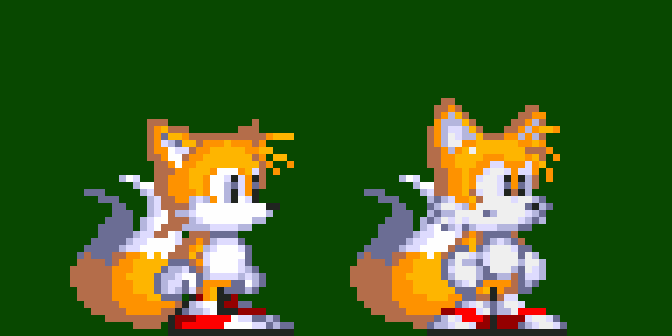 If Tails had his own Sonic 3 sprite by LiamTheYoshi on DeviantArt