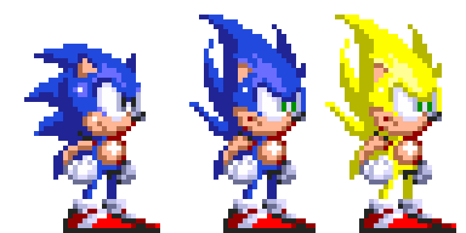 Sonic 3 Prototype Refined sprites by LukeAural2 on DeviantArt