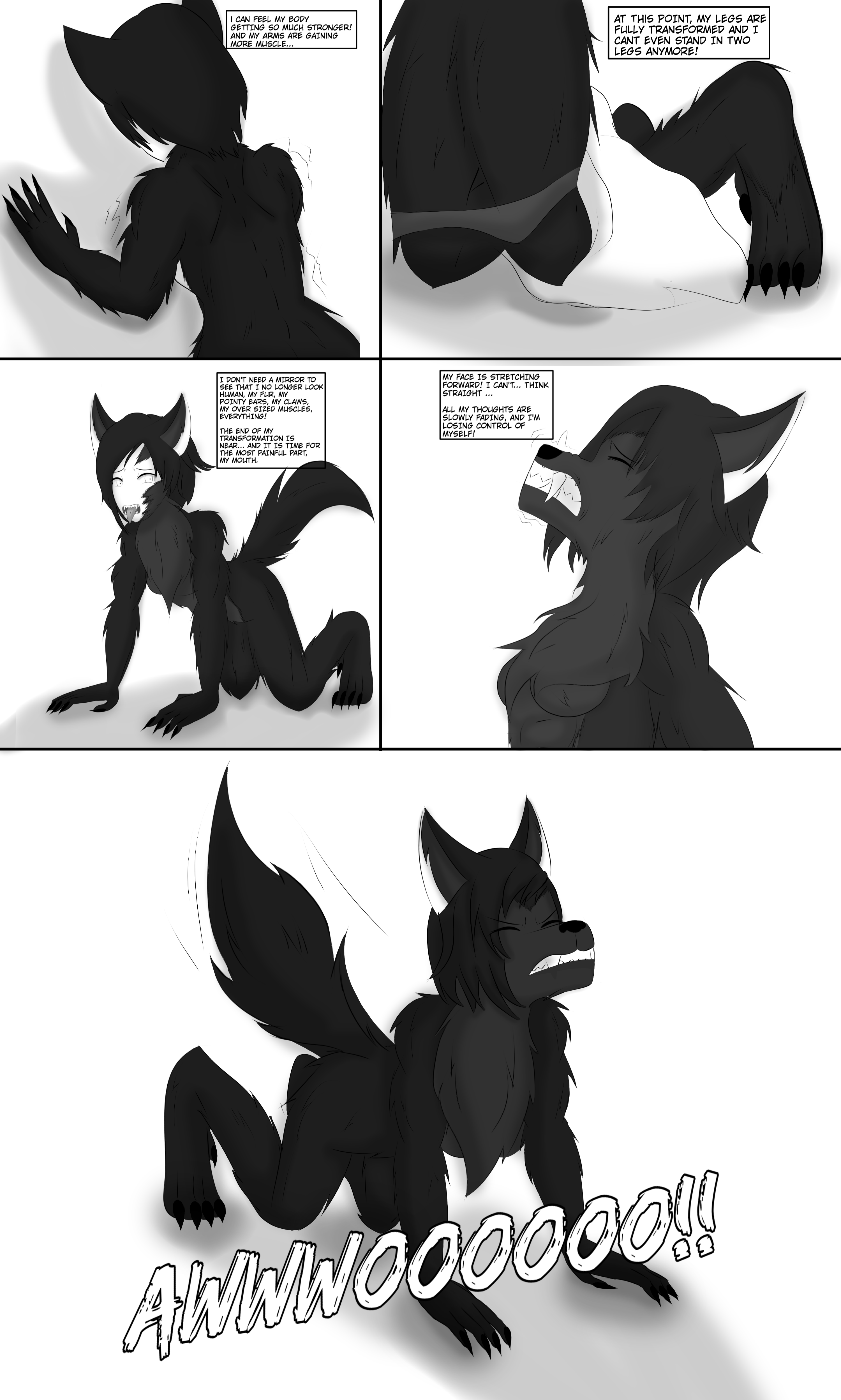 Ruby Tf Ruby Rose Werewolf TF Comic Redraw Page 3 by Monaomona on DeviantArt