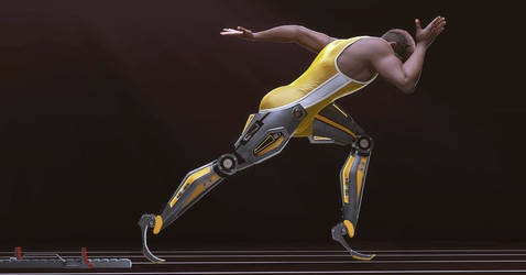 Prosthetic Sprinter