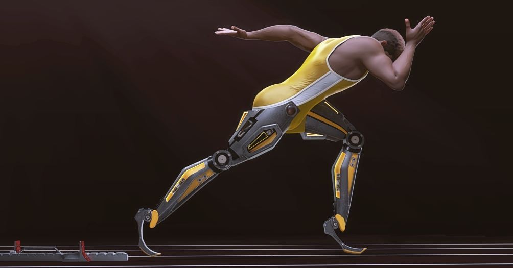 Prosthetic Sprinter by tesseractPhobia on DeviantArt