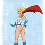 Power Girl warm up redesign