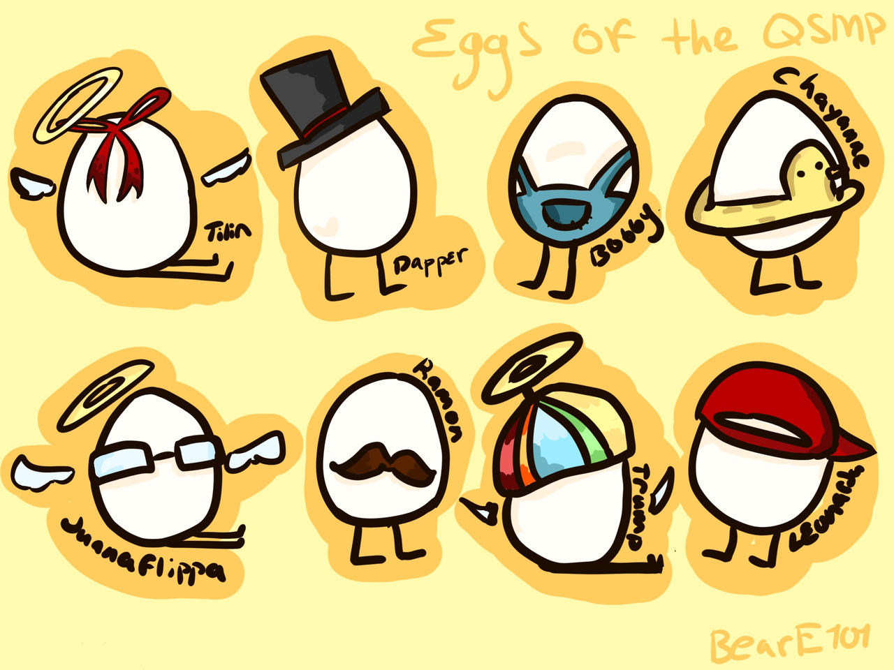 QSMP] Eggs, bby eggs by Parsheliii on DeviantArt