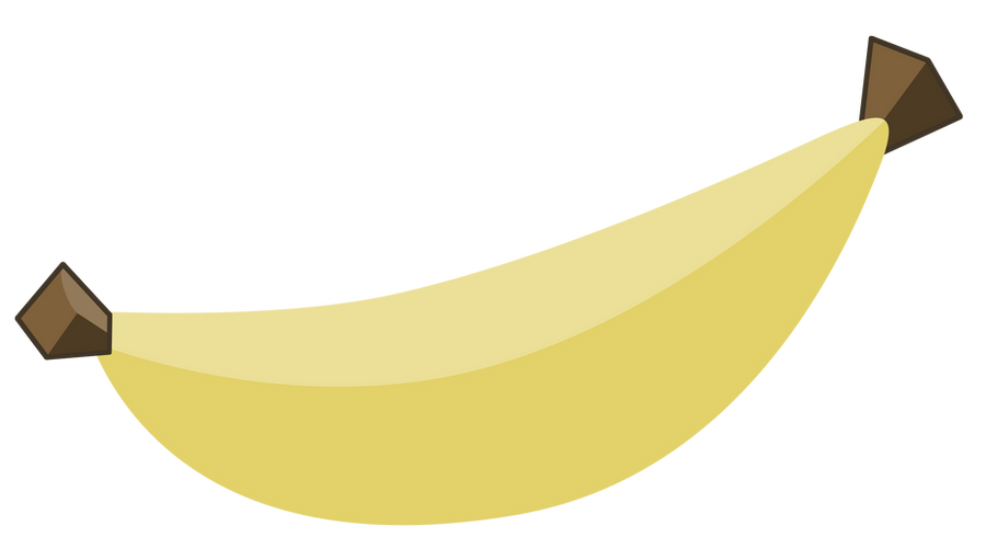 Banana - vector 57Mpx