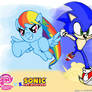 Sonic vs. Rainbow Dash