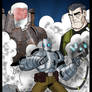 Atomic Robo Pin up colored