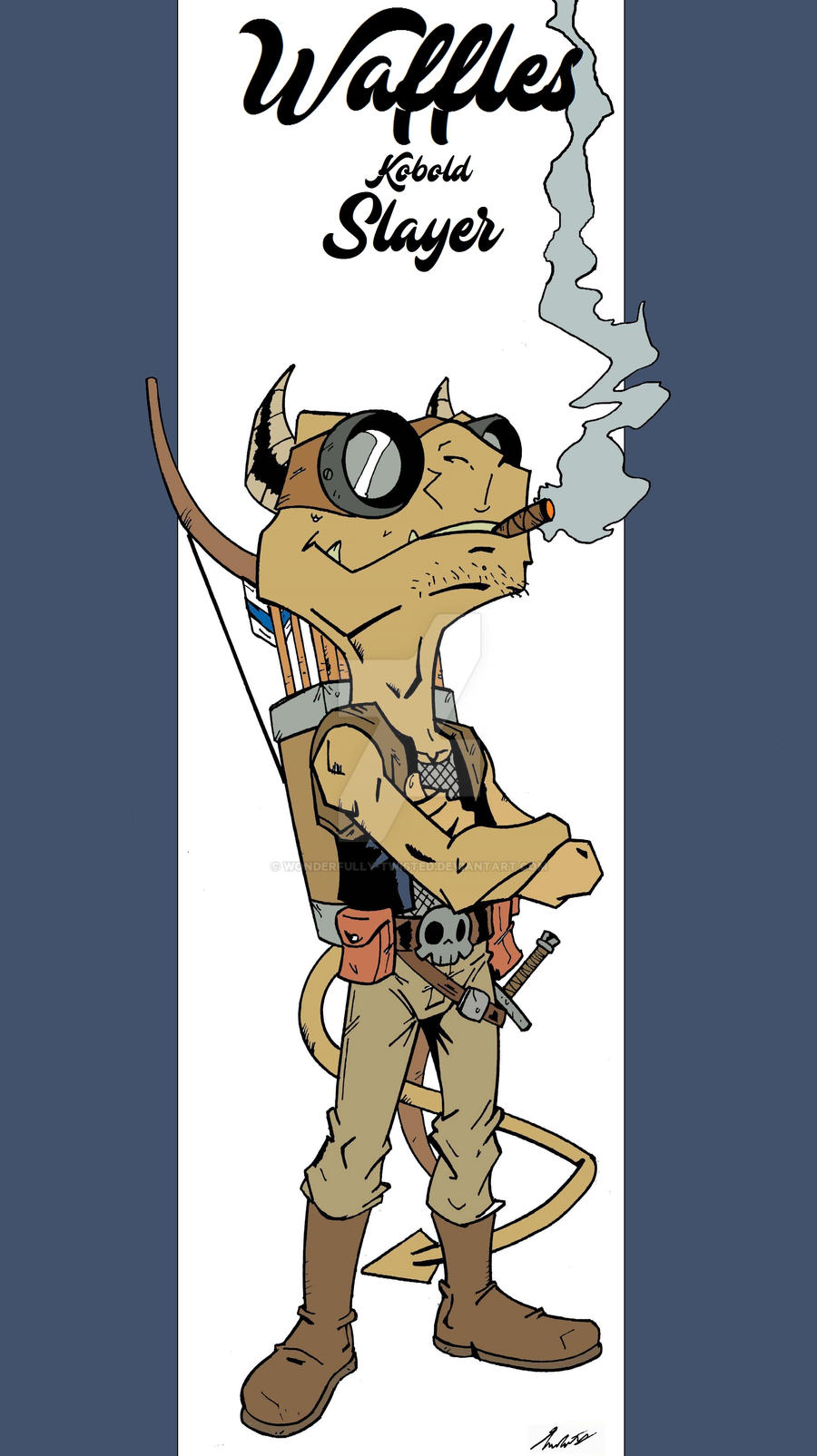 Waffles: Kobold Slayer paizo pathfinder