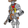 Sprocket Gearloose Singing Robot Gunfighter