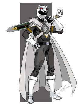 The White Wolf a Game of Thrones Power Ranger
