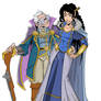 Old Man Percy and Vex Critical Role Fan Art